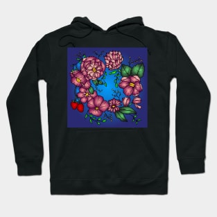 Flowers 665 (Style:1) Hoodie